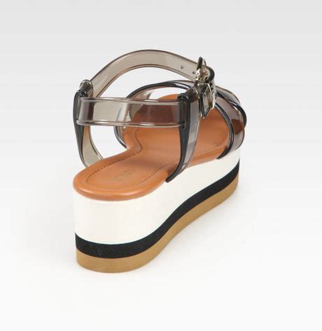 fendi jelly sandals 2013|Fendi Jelly Wedge Sandals .